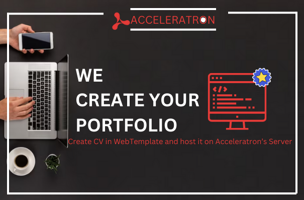 Acceleratron: Portfolio Creation - Pune & Kolkata Online. Crafting & Hosting Portfolios on our Server